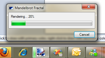 Taskbar progress indicator in Paint.NET 3.5.1