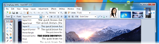 The refreshed Paint.NET 3.5 user interface